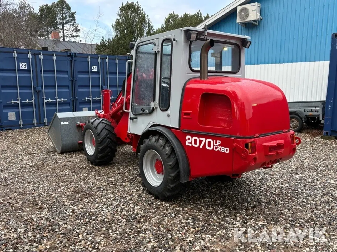 Billede 3 - Minilæsser Weidemann 2070 LP CX80