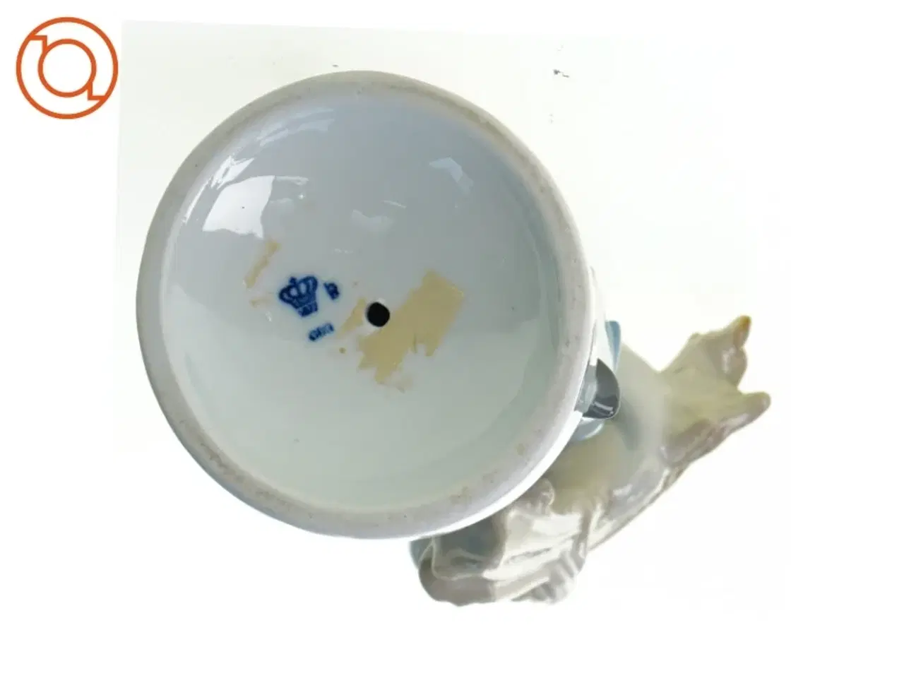 Billede 6 - Bondepige i porcelæn fra Royal Copenhagen (str. 25 x 8 cm)