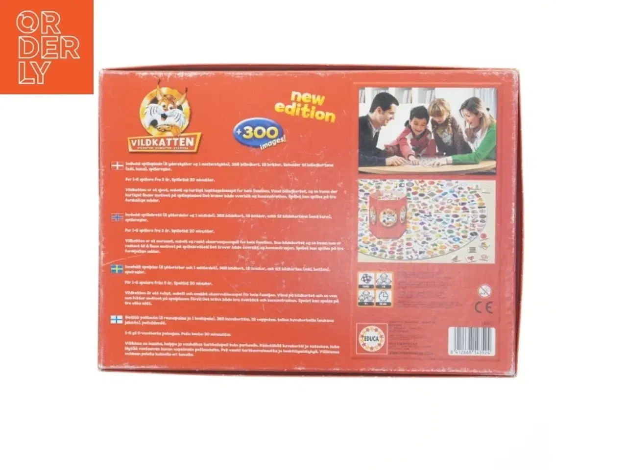 Billede 3 - Vildkatten brætspil fra EDUCA (str. 38x28 cm)