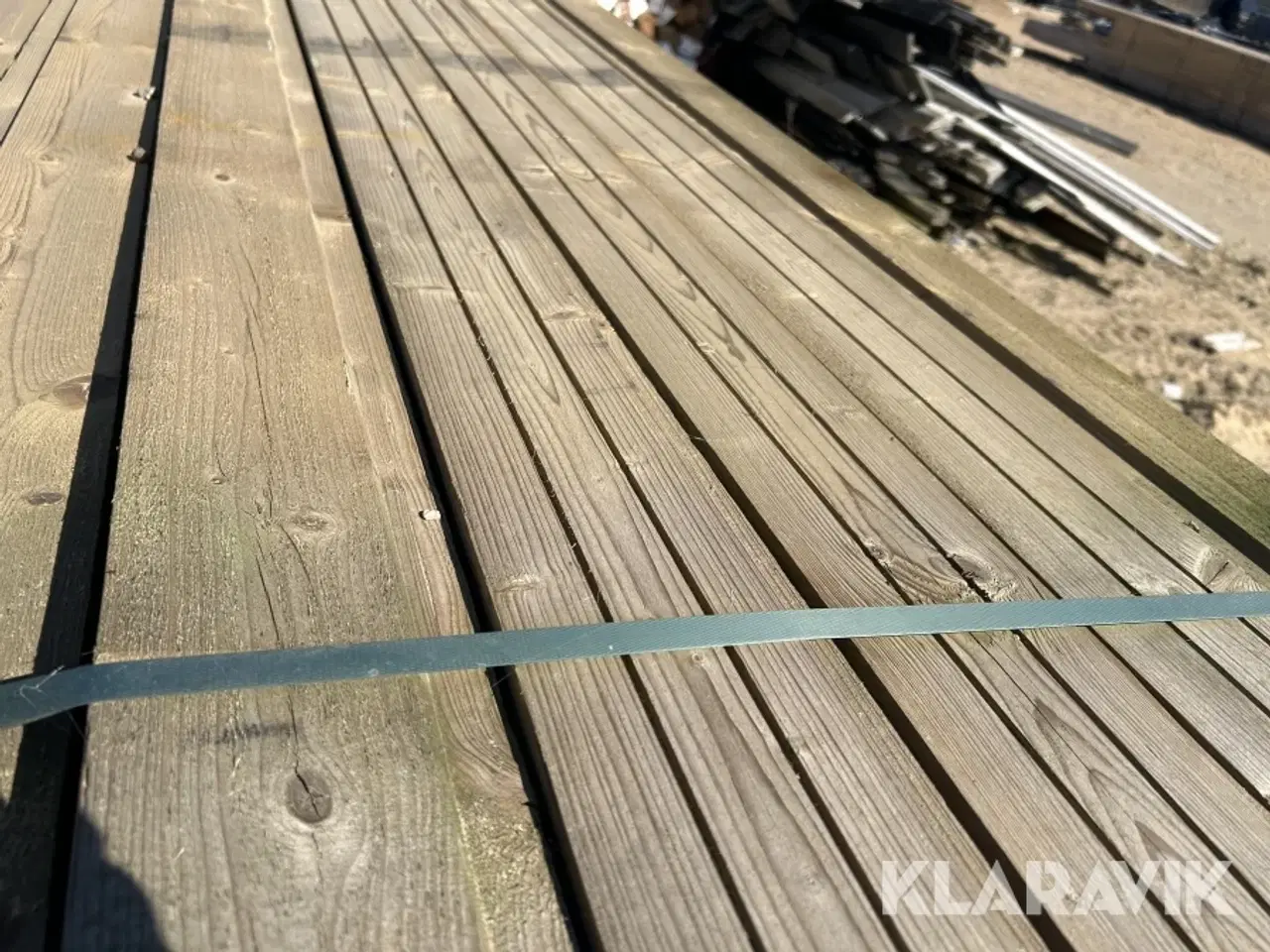 Billede 4 - Sternbrædder Trykimprægneret gran, 145 stk