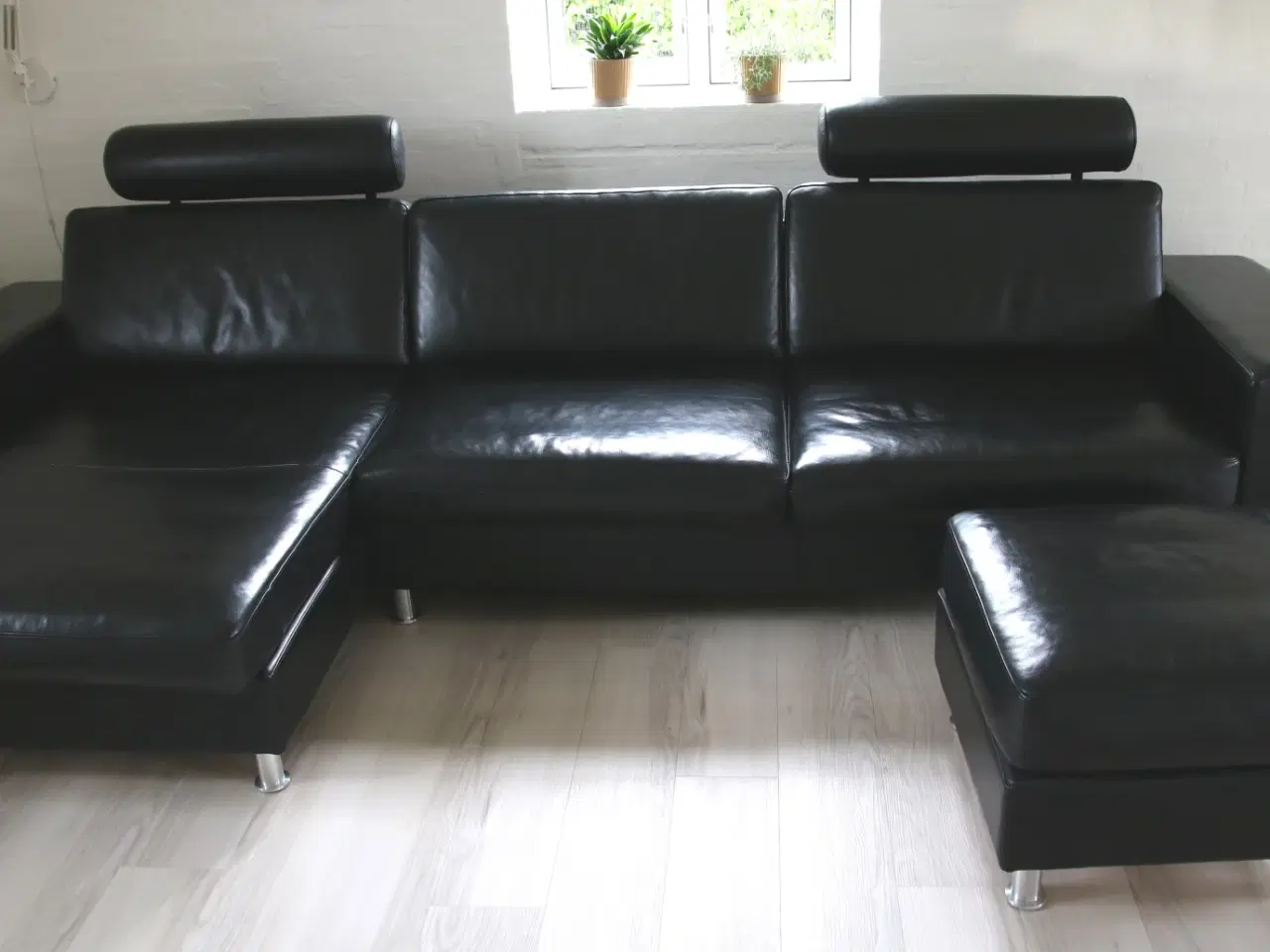 Billede 3 - Skalma Function lædersofa m. chaiselong 