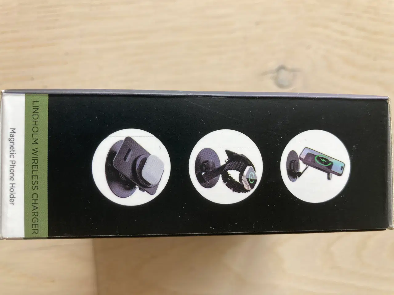 Billede 4 - Hâws 3-i-1 Trådløs Magnetisk Oplader, Sort