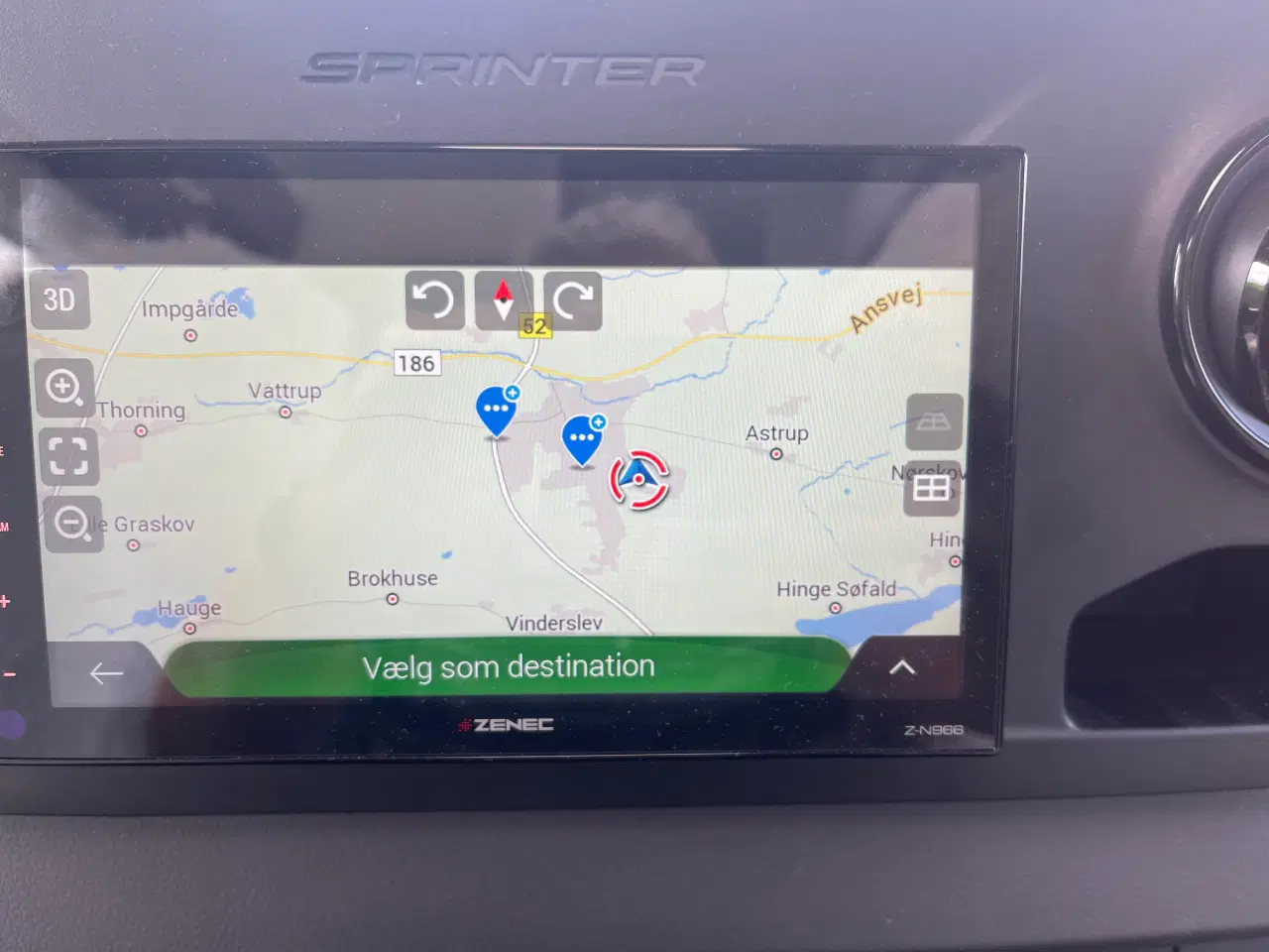 Billede 1 - Zenec N966 Navigation for Autocamper