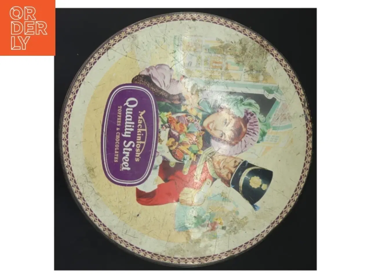 Billede 4 - Vintage Quality Street dåse (str. Ø 23x15 cm)