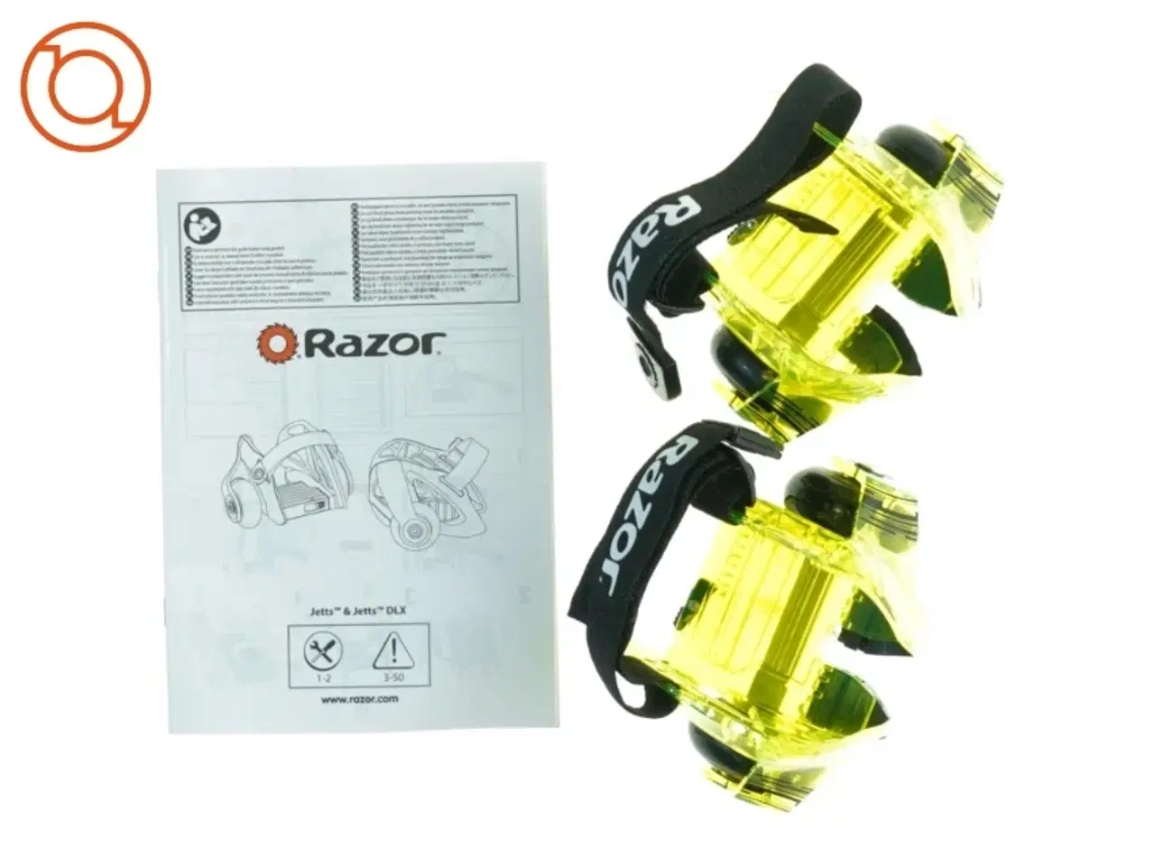 Billede 3 - Razor Jetts hæl-rulleskøjter fra Razor (str. Maks 80 kilo)