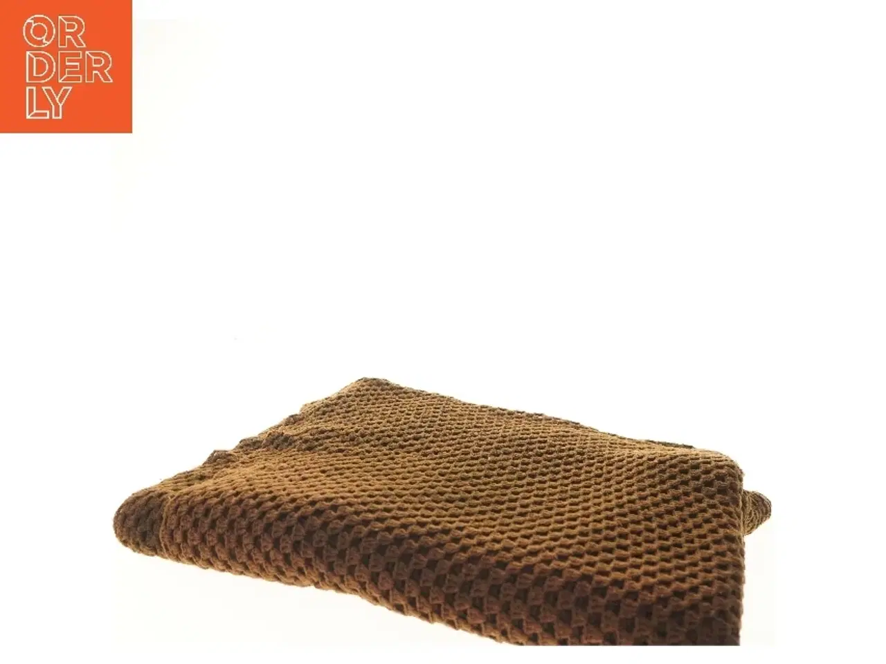 Billede 4 - Hæklet tæppe med taske fra hugged (str. 220x220 cm)