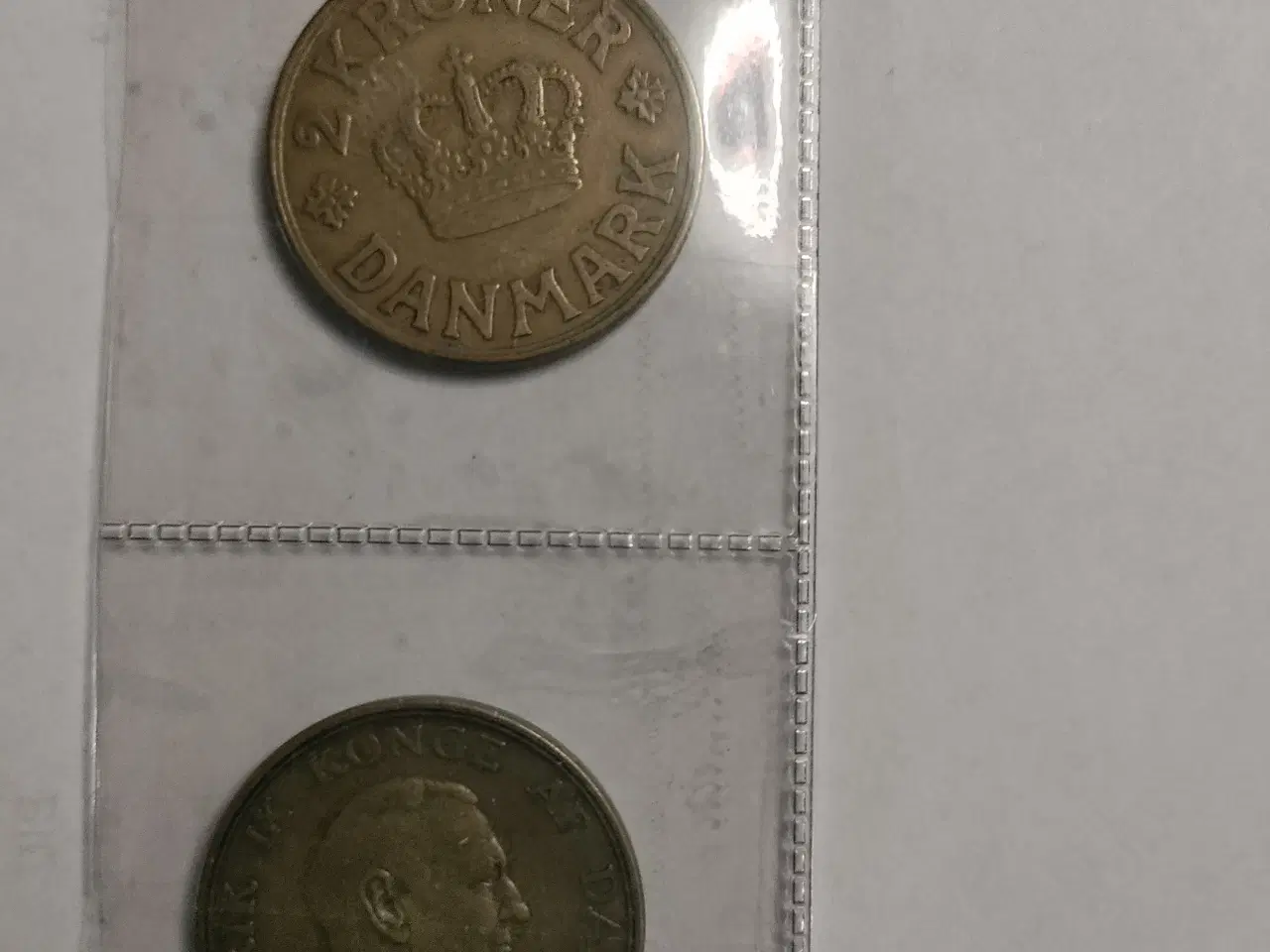 Billede 1 - Danske 2 stk. "gule" 2 kroner