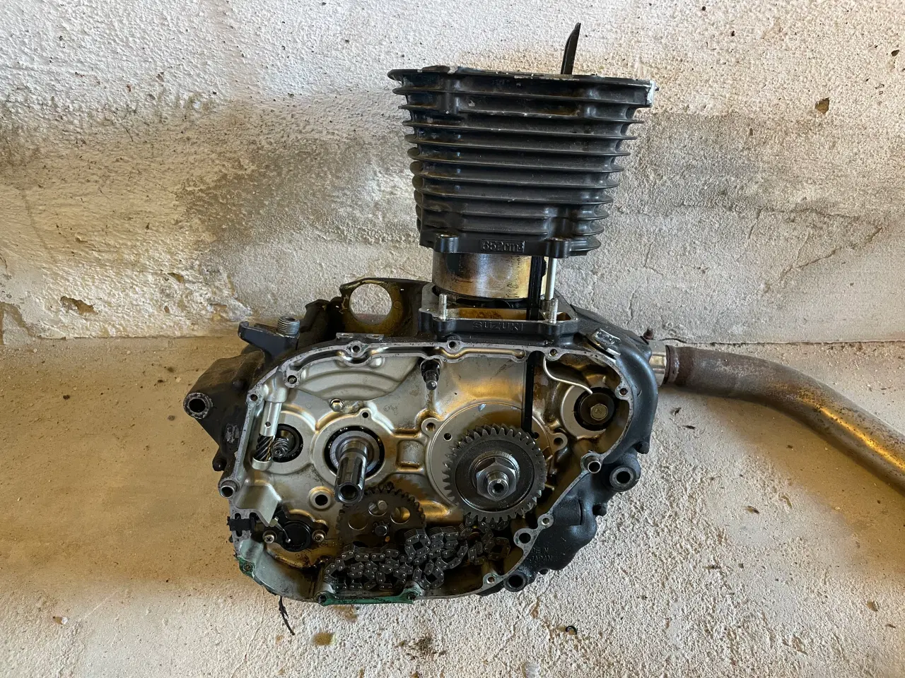 Billede 5 - Adskilt Suzuki Savage LS 650 1986