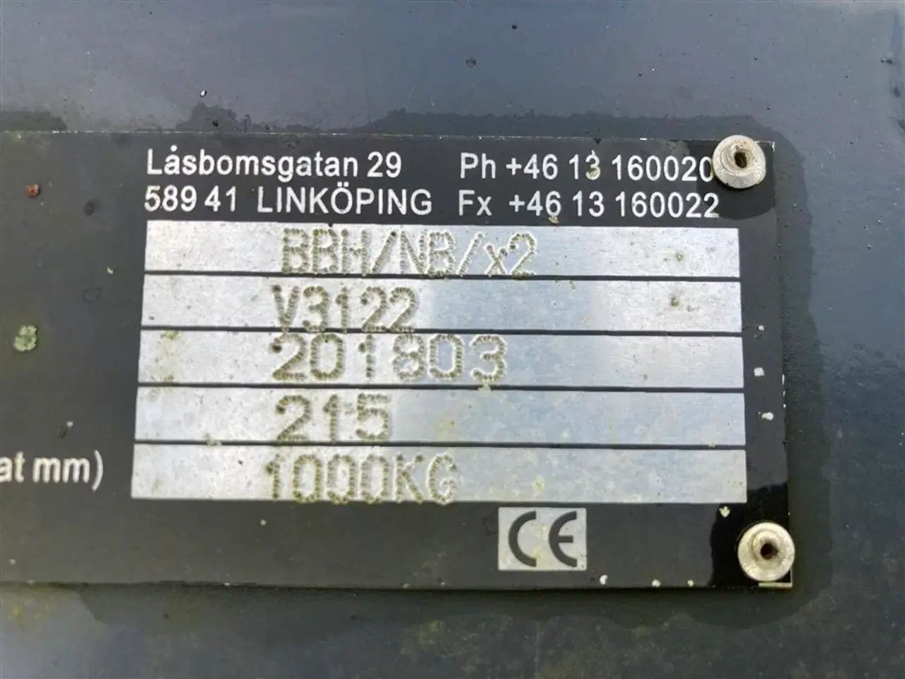 Billede 11 - Lst Storsækkeløfter med kroge ophæng til 2 sække