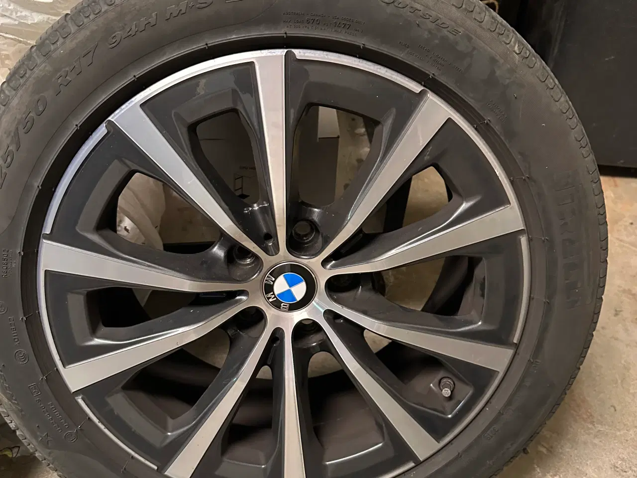 Billede 4 - BMW fælge med vinterdæk
