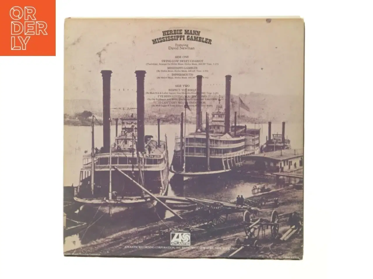 Billede 3 - Herbie Mann - Mississippi Gambler LP fra Atlantic