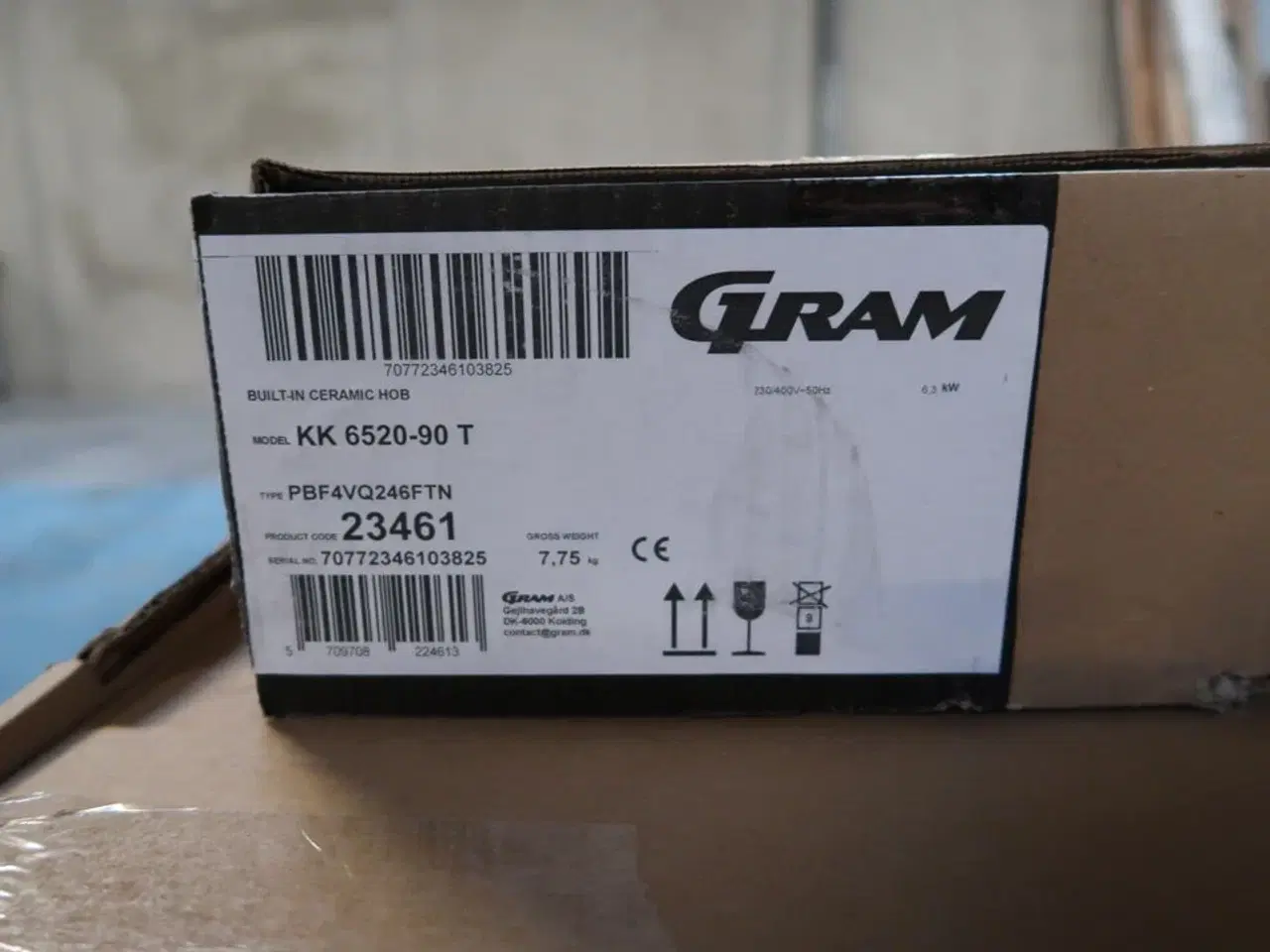 Billede 2 - Keramisk kogeplade GRAM KK 6520-90 T