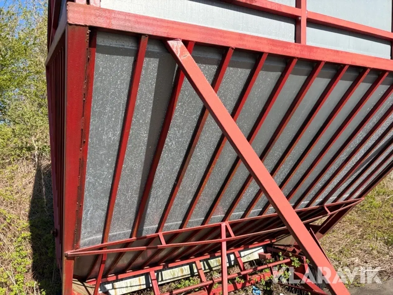 Billede 7 - Halmvogn med sider - 1 styk