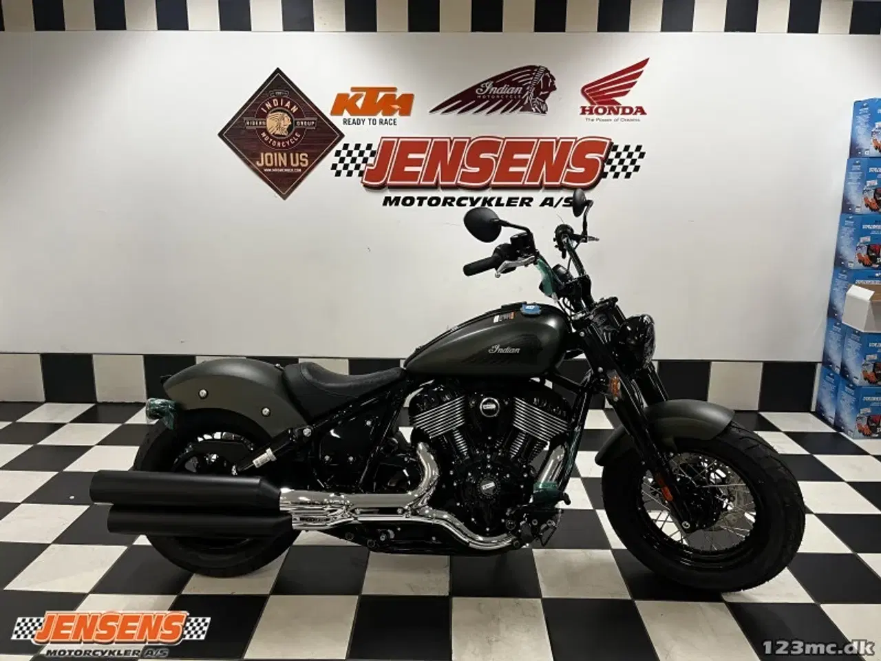 Billede 1 - Indian Chief Bobber Dark Horse