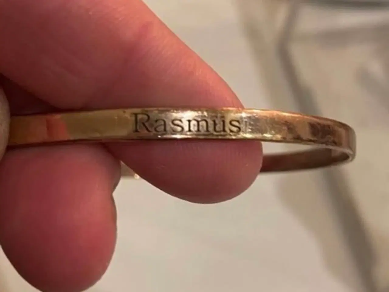 Billede 2 - Navne Armbånd i str s “Rasmus” til kvinde 