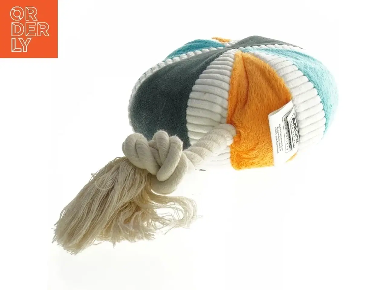 Billede 1 - Hundelegetøj i stof med reb fra Anione (str. 43. x 16 cm)