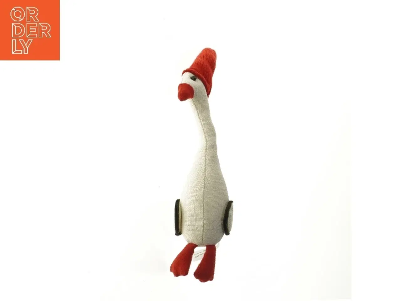 Billede 3 - Gås med nissehue (str. 20 cm)