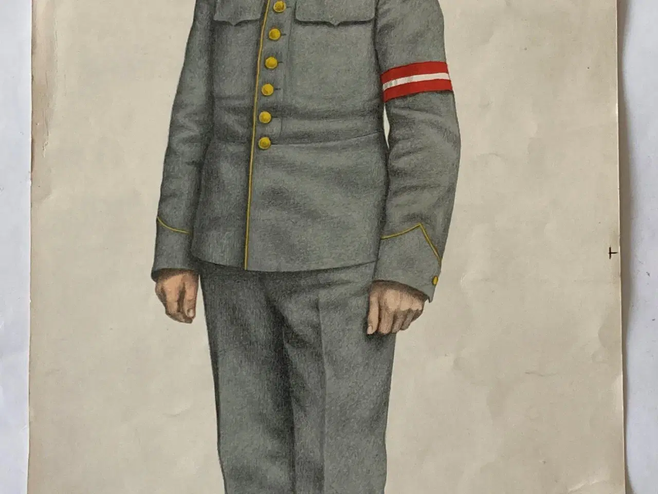 Billede 1 - C.L.Seifert billede Danske Uniformer. Hæren