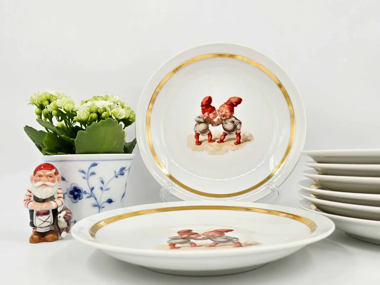 Billede 5 - Royal Copenhagen Nisse Kagetallerken 1 sortering 