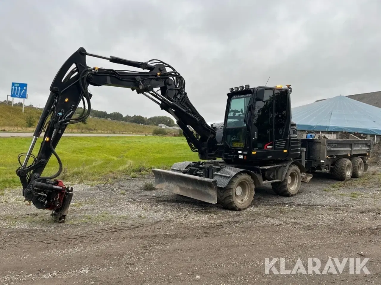 Billede 1 - Hjulgravemaskine Takeuchi TB295W