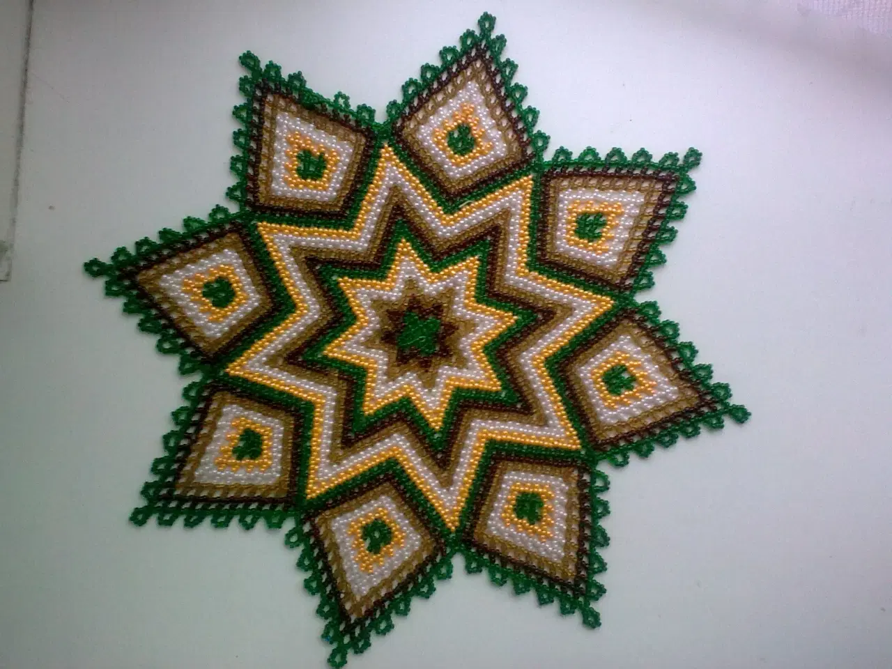 Billede 7 - Grøn VINglas dansk RETRO 12 stk. & stjerner