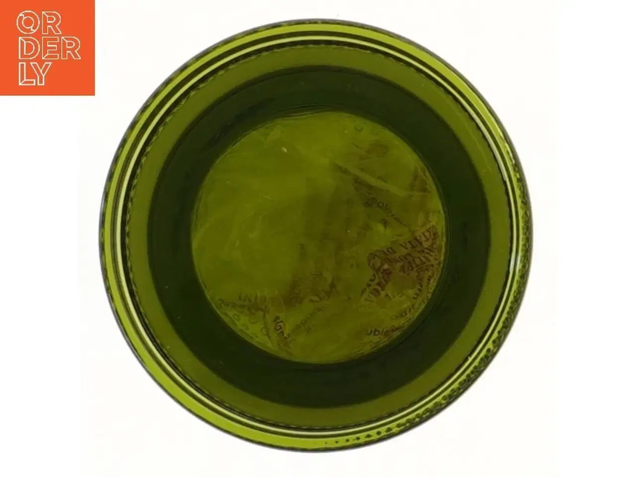 Billede 5 - Grøn glasbeholder med låg fra Iittala (str. Ø 11 cm længde 11 cm)