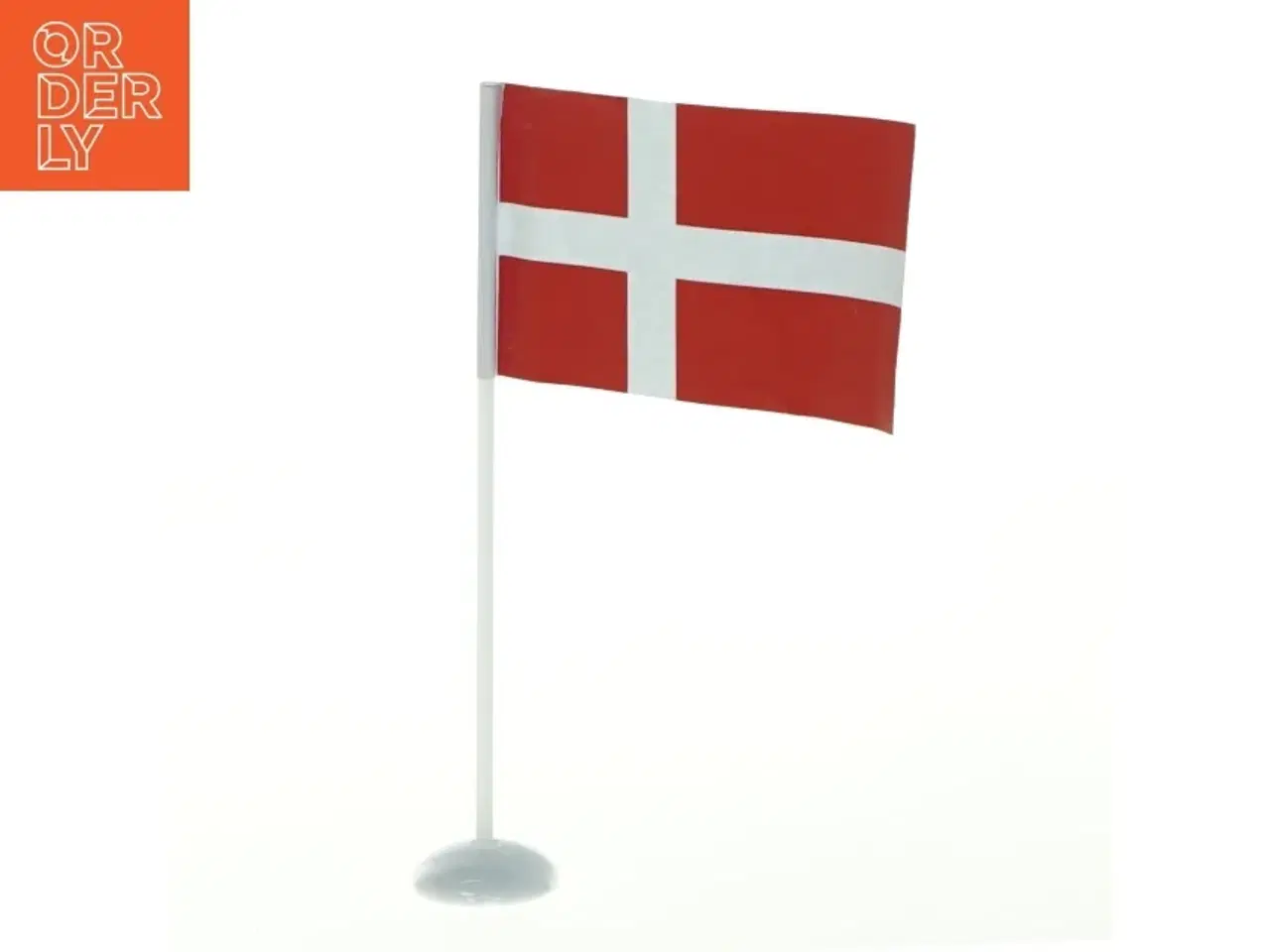 Billede 2 - Dansk bordflag (str. 15,5 cm)