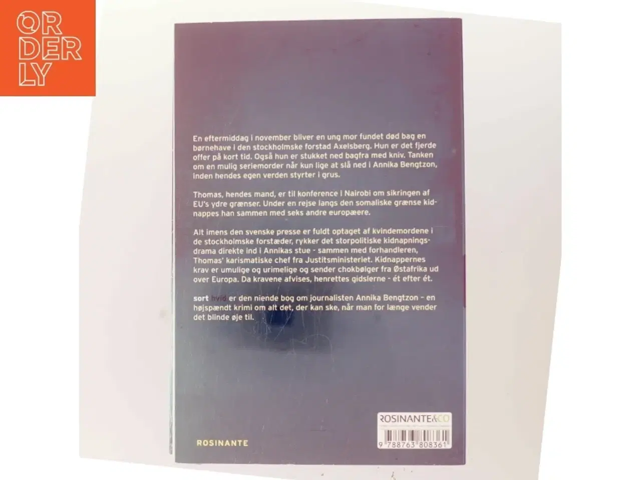 Billede 3 - Sort hvid af Liza Marklund (Bog)