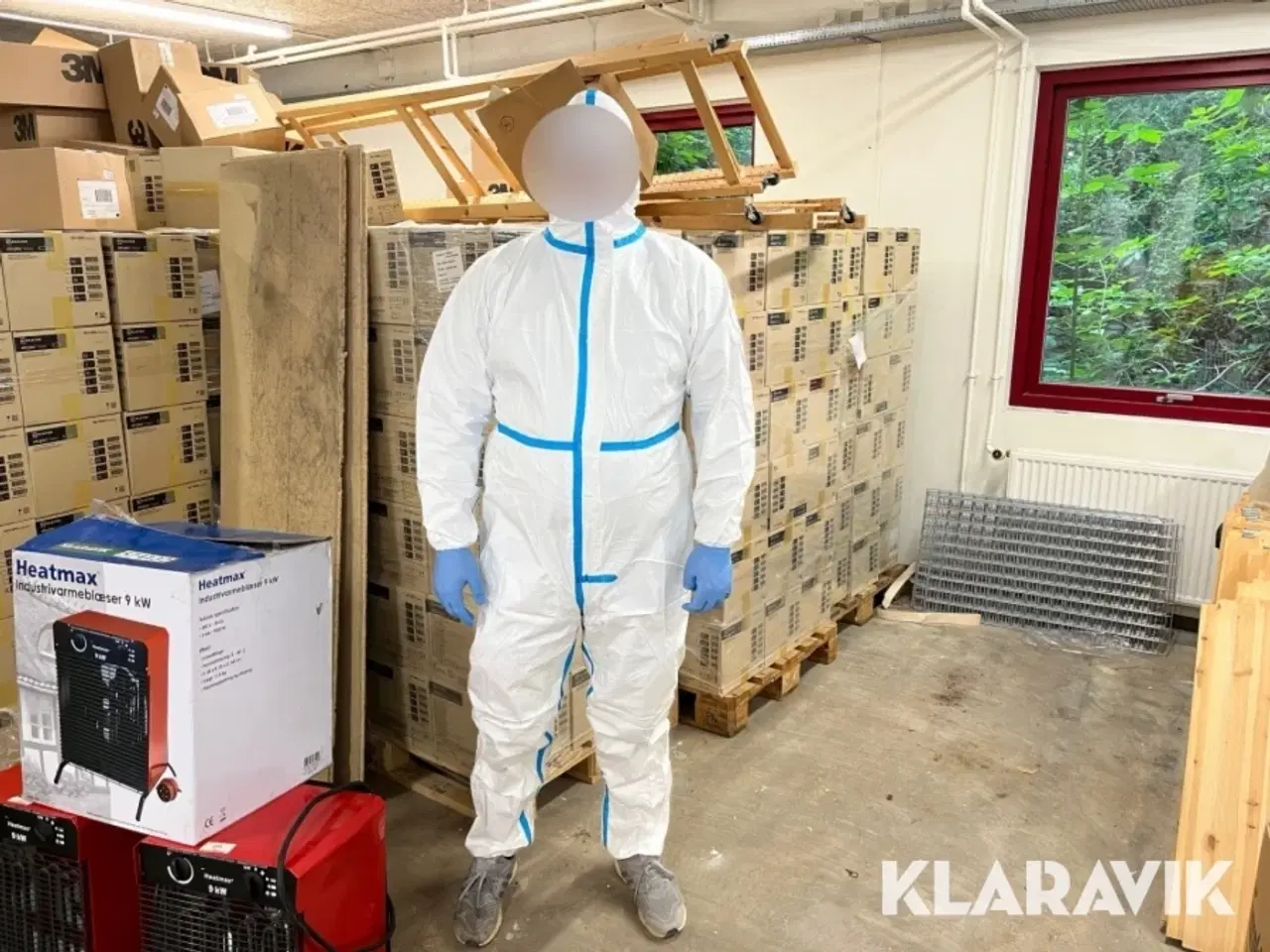 Billede 1 - Heldragter 1 Palle Baiha Protective coverall en Palle 10 kasser i alt 500styk str XXL