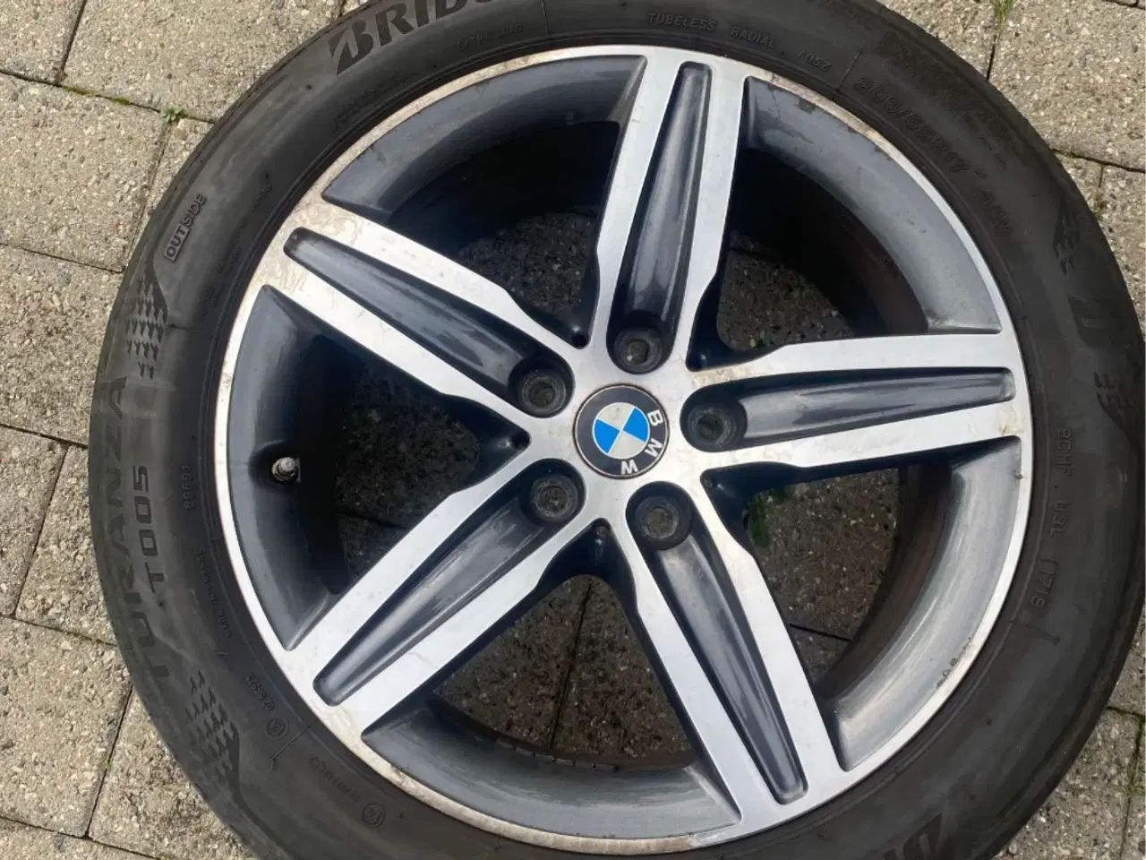 Billede 3 - BMW alufælge med dæk 17 tommer 