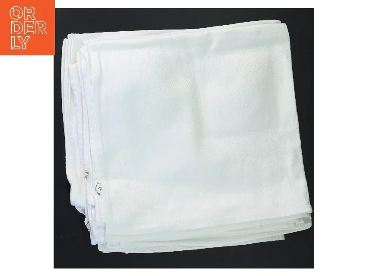 Billede 1 - Hvide stofservietter (str. 8 stk 51x47 cm)