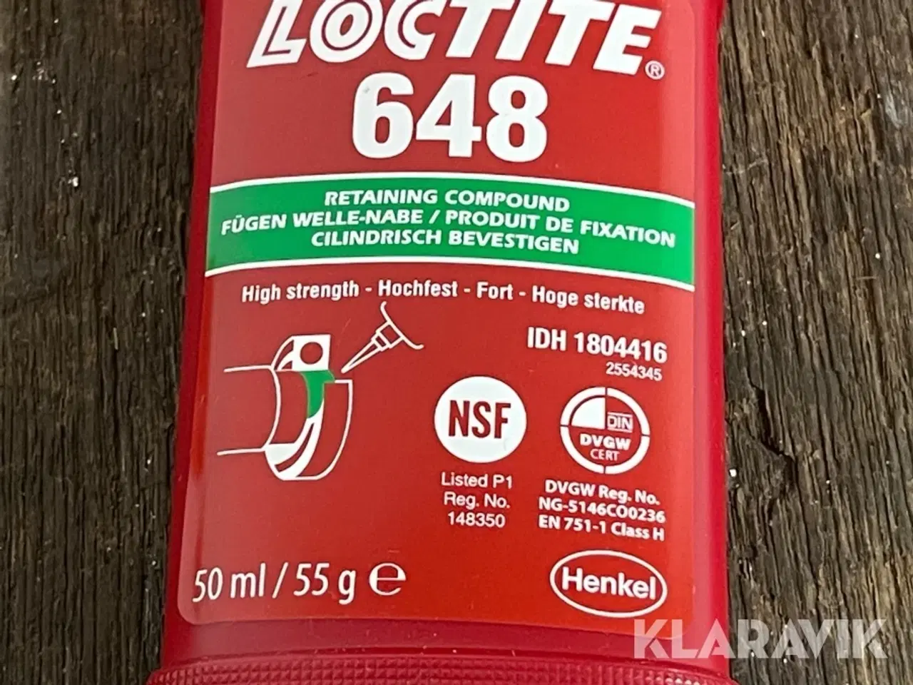 Billede 3 - Lejesikring LOCTITE 648 12x50 ml