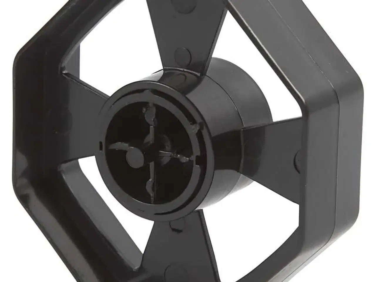 Billede 1 - Praktisk sort hjul til borddispenser, 7,5 cm