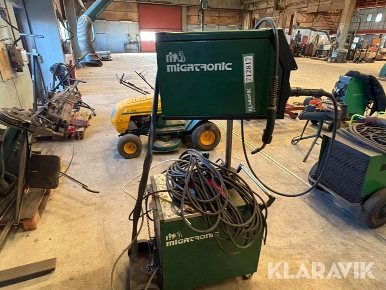 Billede 6 - Svejsemaskine Migatronic MIG 305 MK III + Tråd fremfører: MWF 8 1 styk