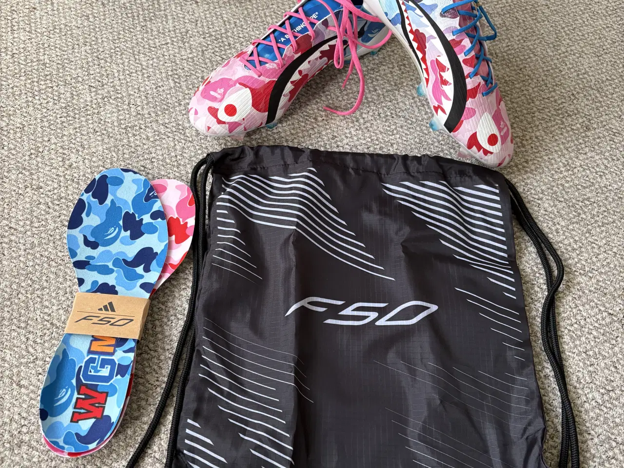 Billede 1 - Adidas F50 Elite x Bape FG