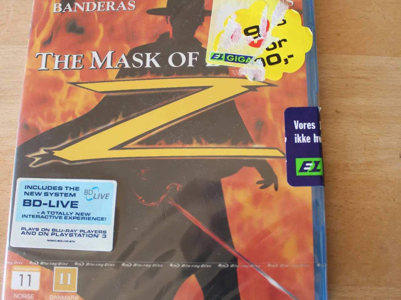 Billede 1 - The Mask of Zorro, Blu-ray, action