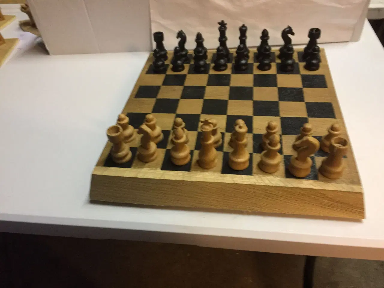 Billede 1 - håndlavet   skakspil