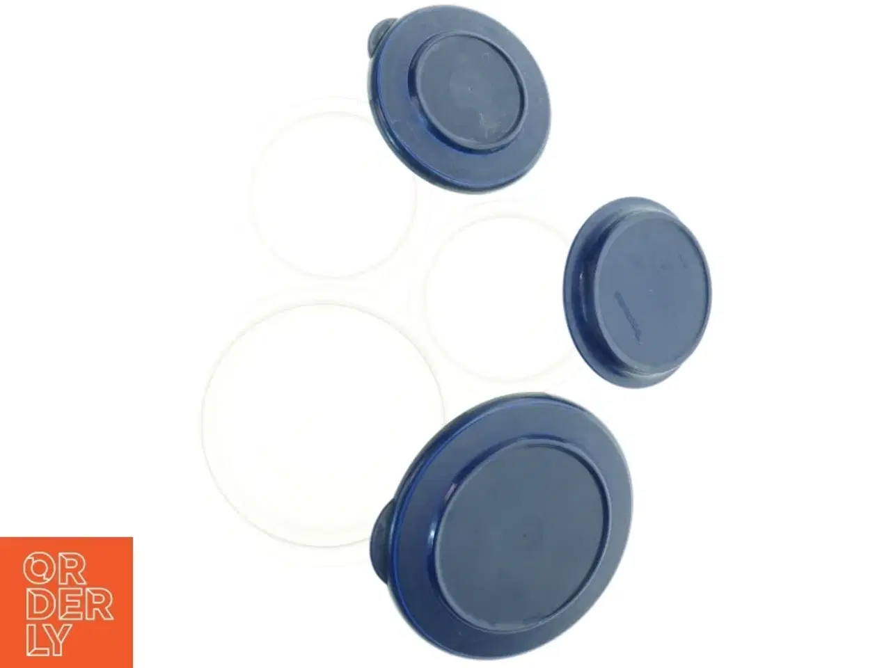 Billede 4 - Beholdere med låg fra Tupperware (str. 10x6 og 14,5x8 cm)