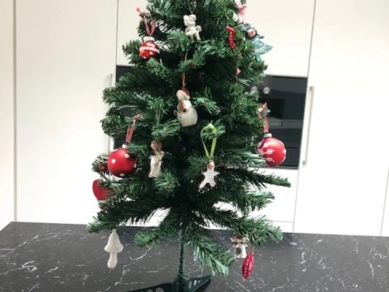 Billede 4 - "NEDSAT" FLOT lille kunstigt juletræ på 90 cm.
