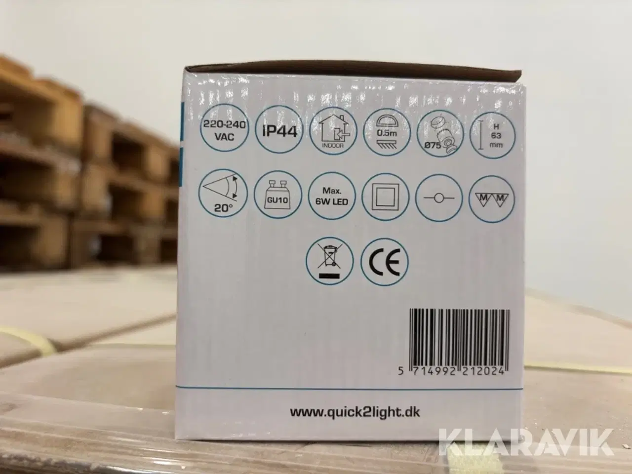 Billede 3 - Spots Quick2Light IP44 1120 styk