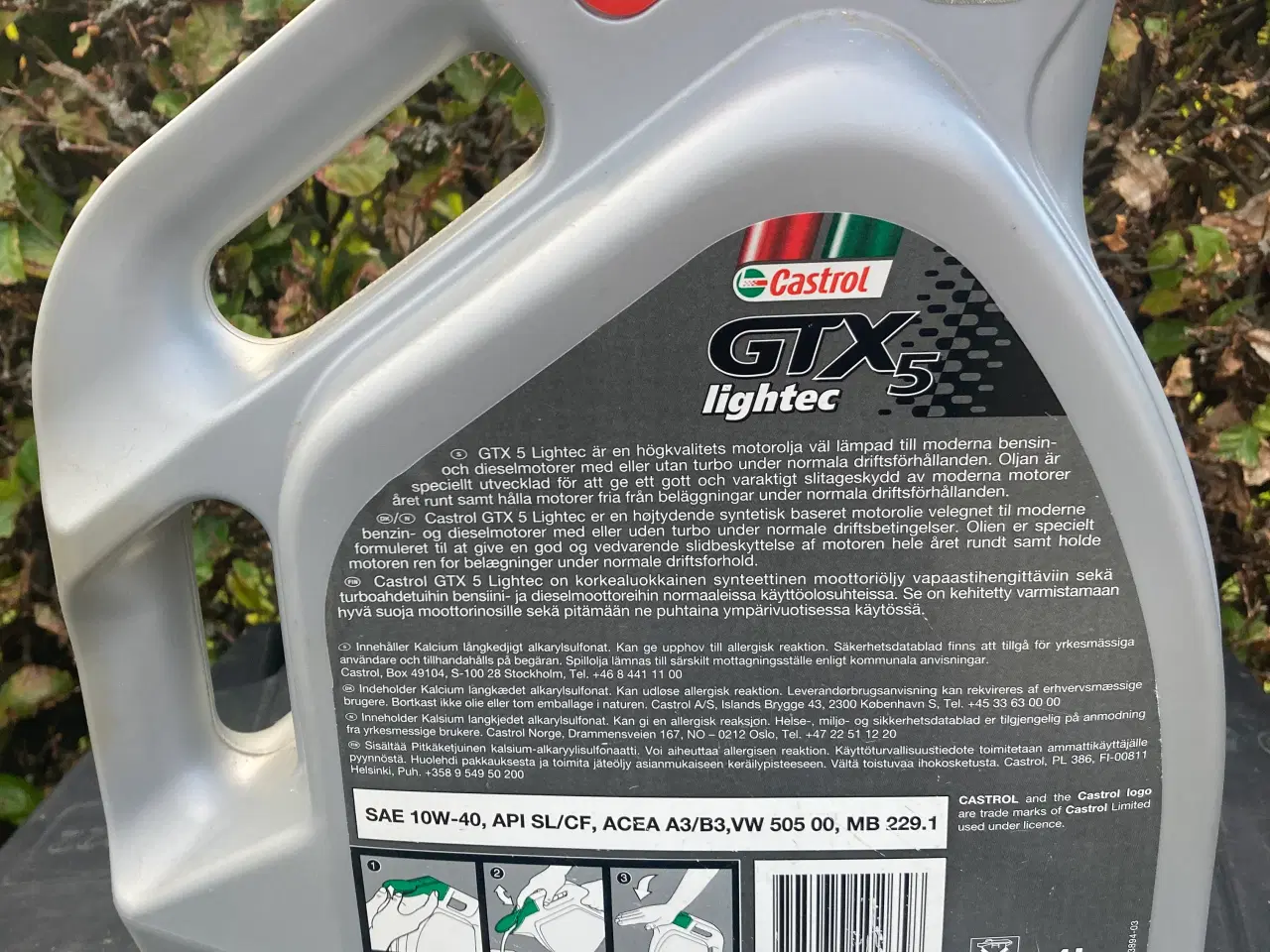Billede 2 - Castrol motorolie 10w-40