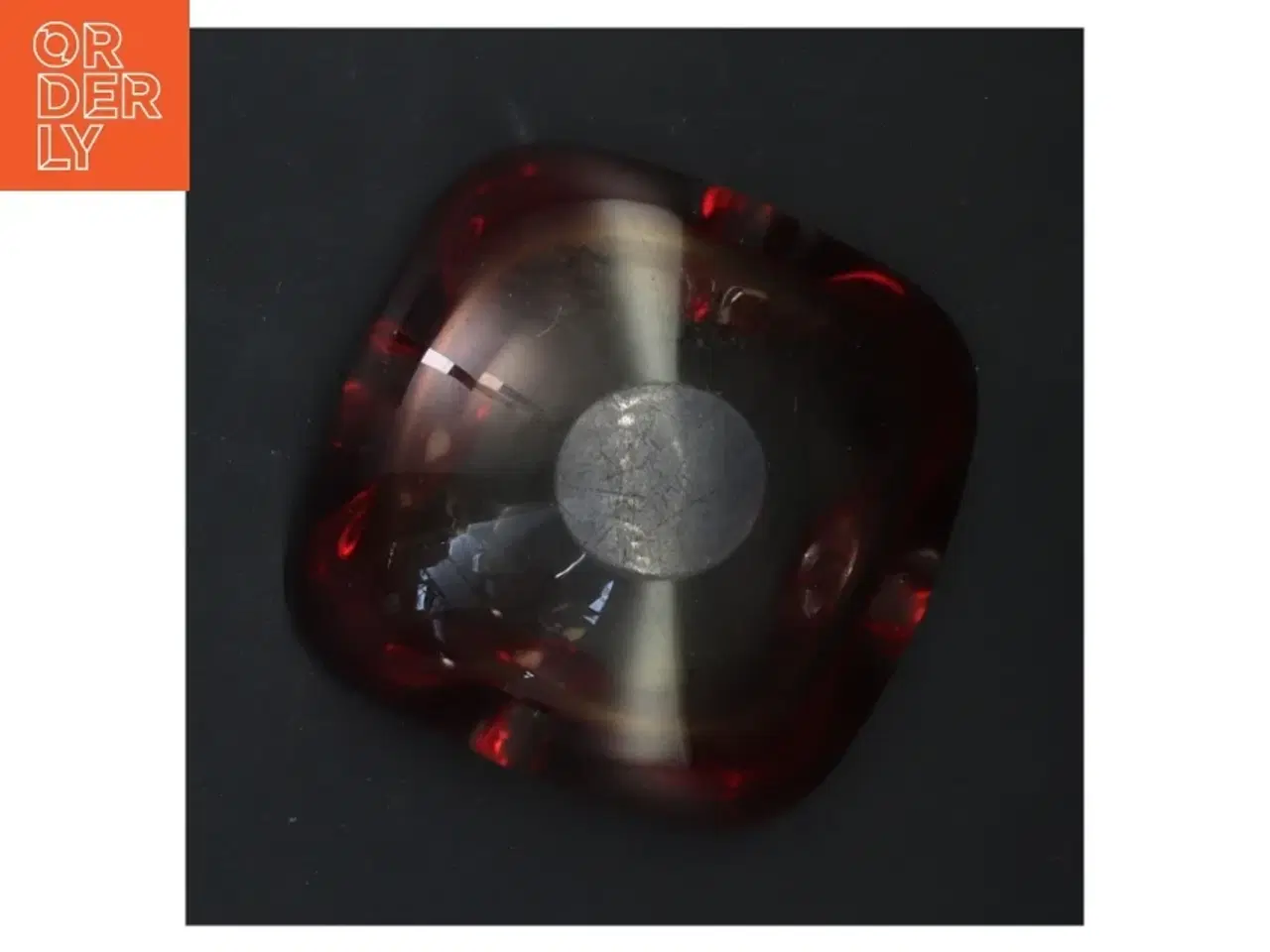 Billede 3 - Glas askebæger (str. 10x10x5 cm)