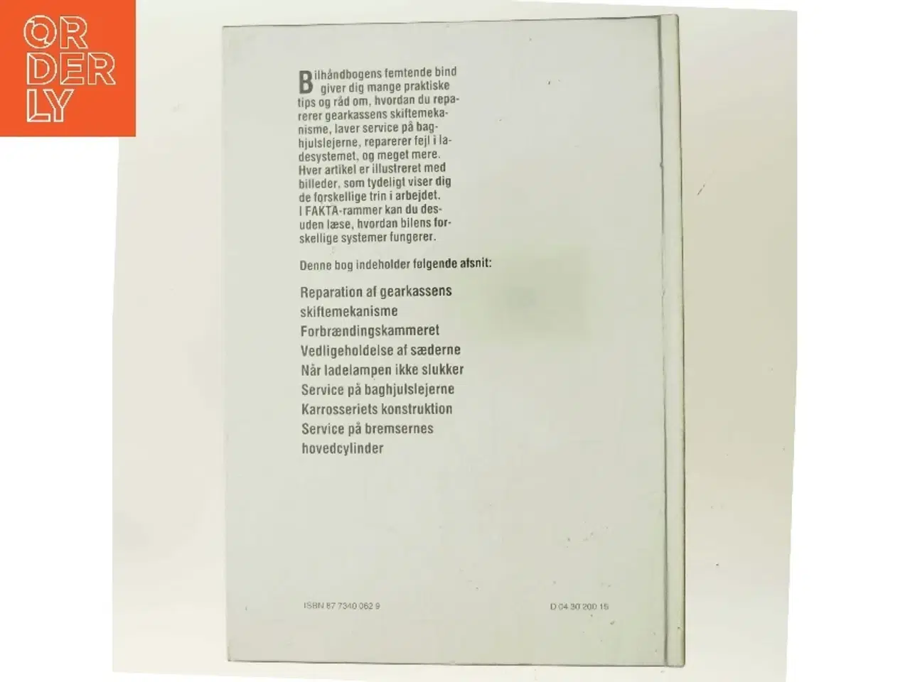 Billede 3 - Bilhåndbogen (Bog)