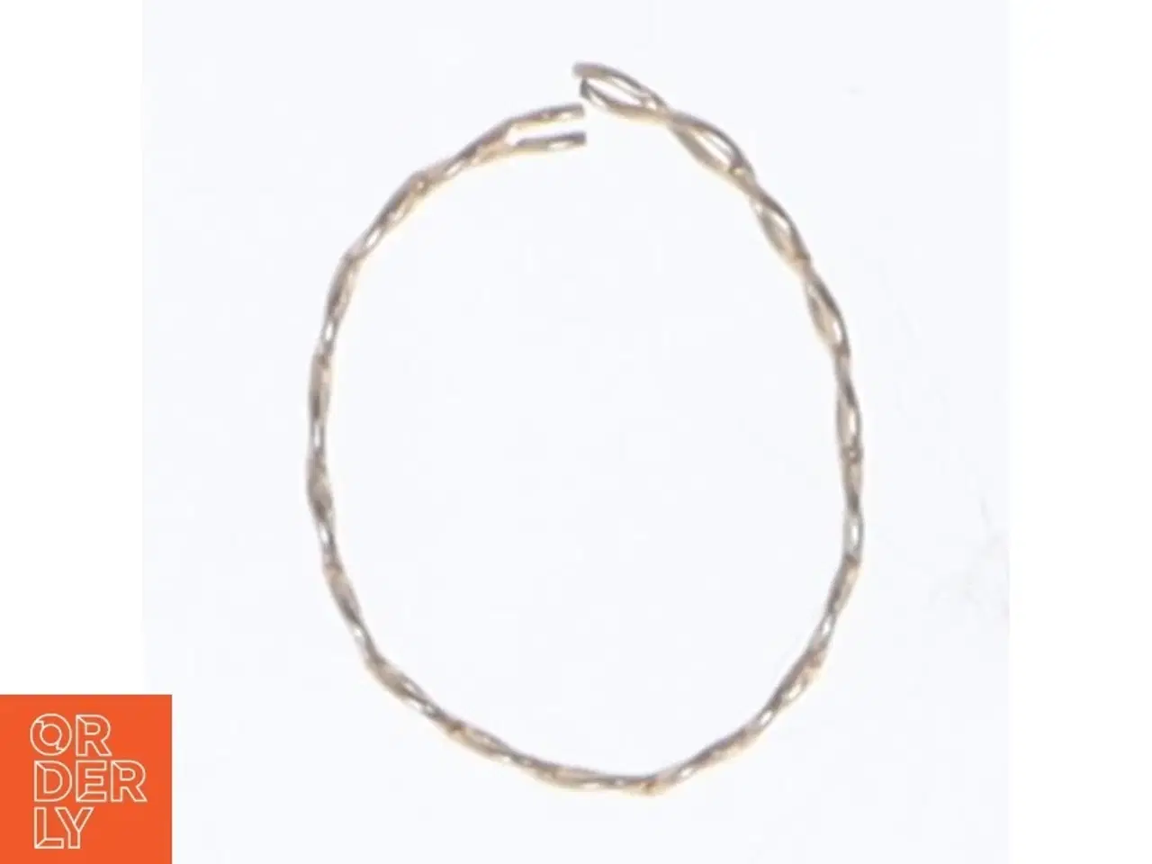 Billede 2 - Guld armbånd i snoet design (str. 62 mm)