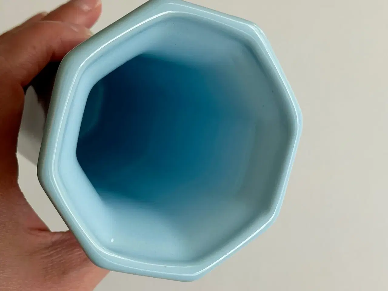 Billede 4 - Babyblå vase, Portugal