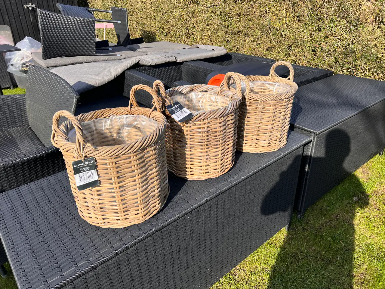 Billede 3 - Fletkurv til blomster
