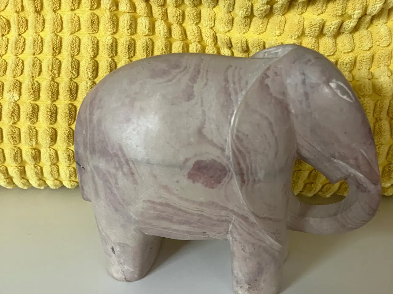 Billede 2 - Flot Vintage elefant. Håndlavet af fedtsten
