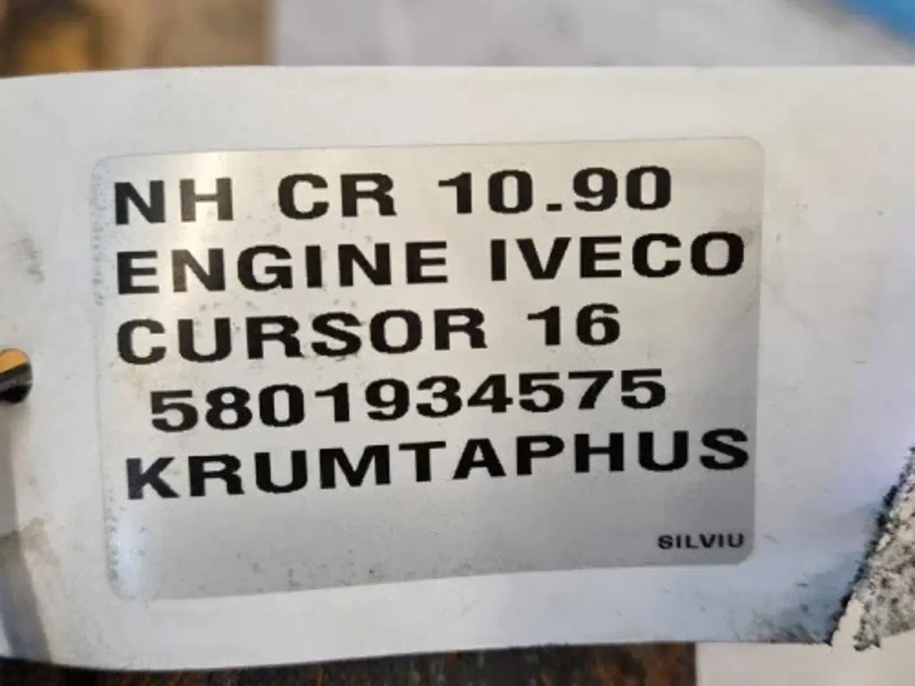 Billede 12 - Iveco Cursor16    Krumtaphus  5801934575