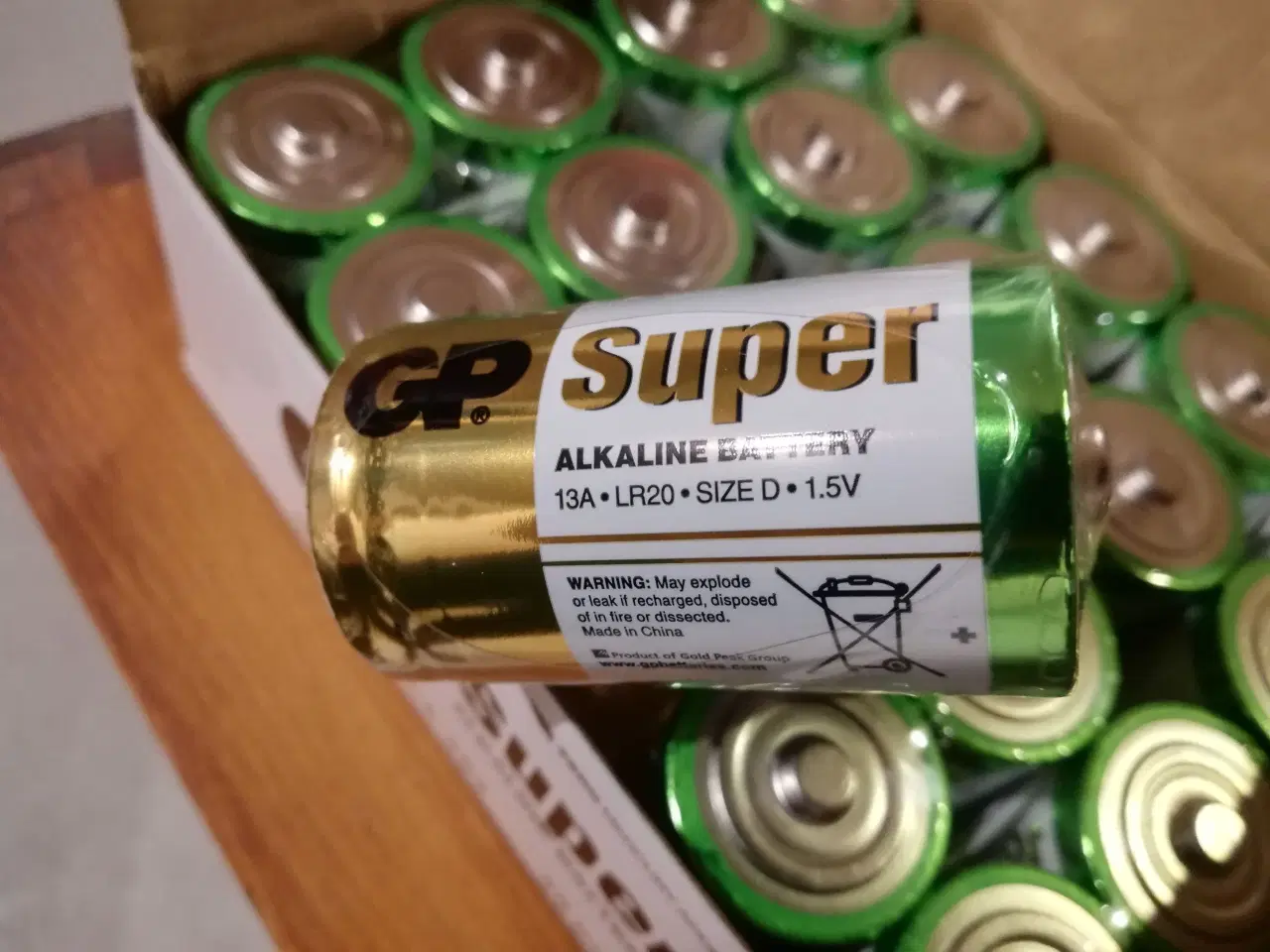 Billede 2 - Gp super D batteri 1,5v 