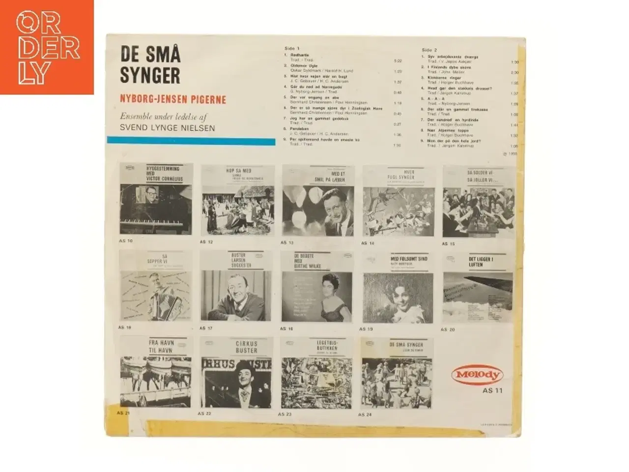 Billede 2 - De Små Synger - Nyborg-Jensen Pigene LP